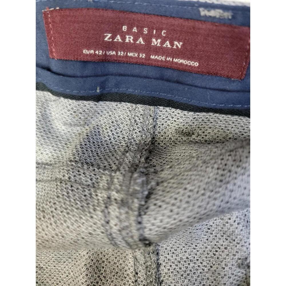 Zara Man Basic Gray Casual Modern Contemporary Pa… - image 3